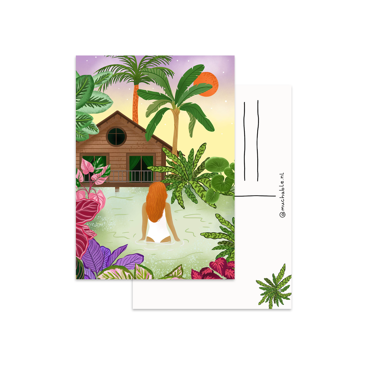Kaart jungle hut