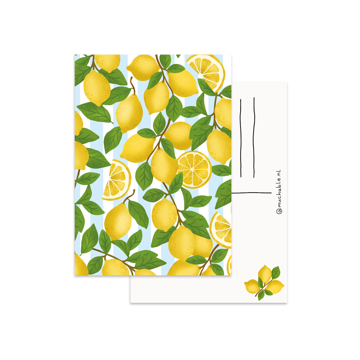 Ansichtkaart citroenen