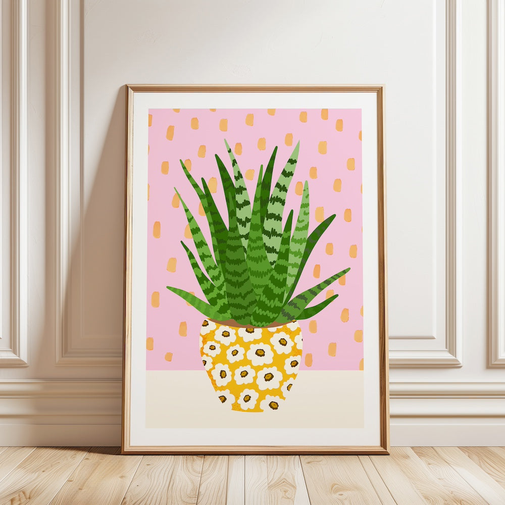 A4 Poster plant Sansevieria
