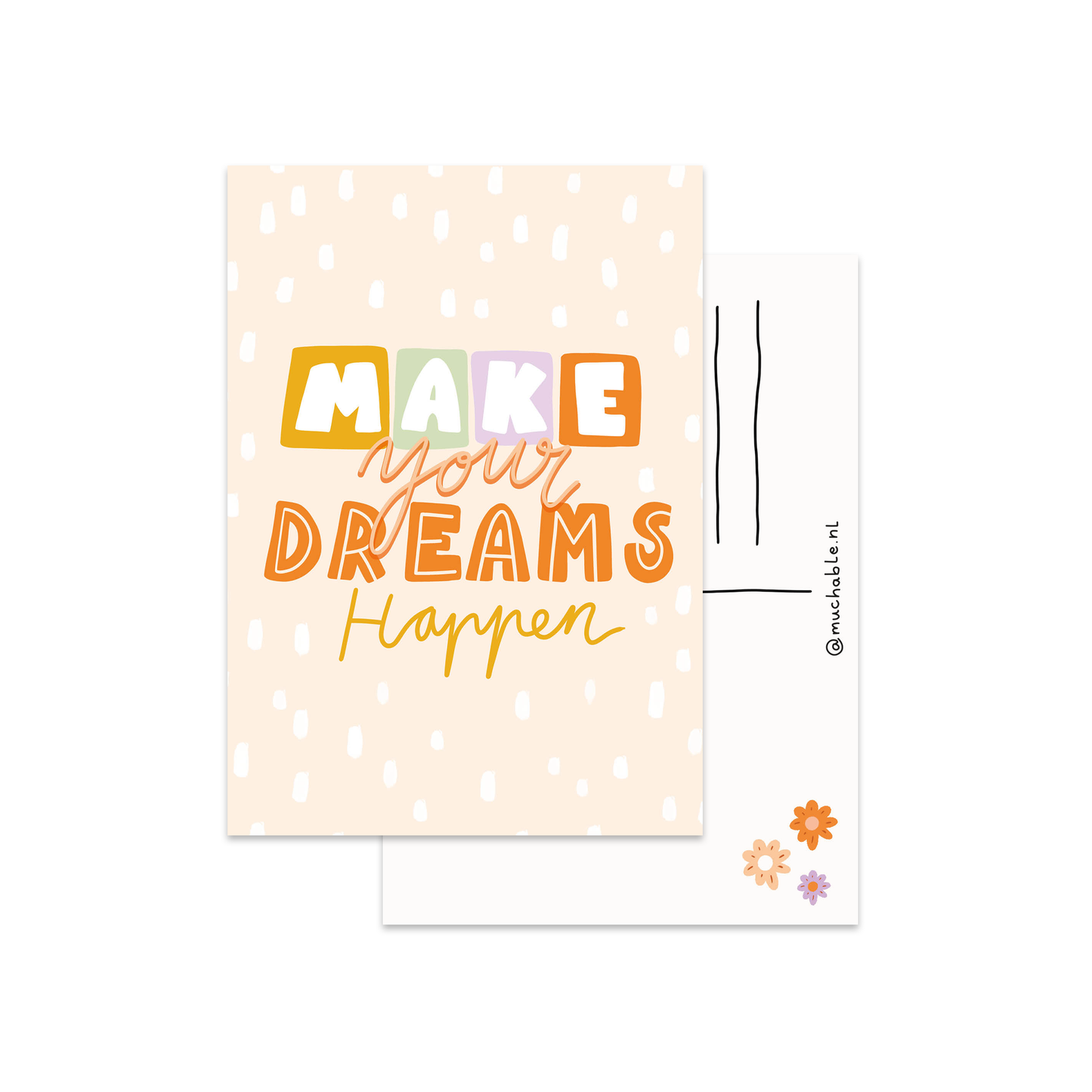 Kaart make your dreams happen