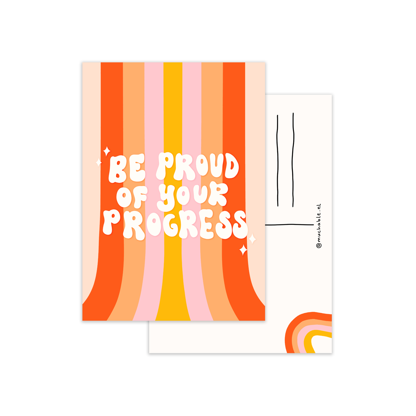 Kaart be proud of your progress