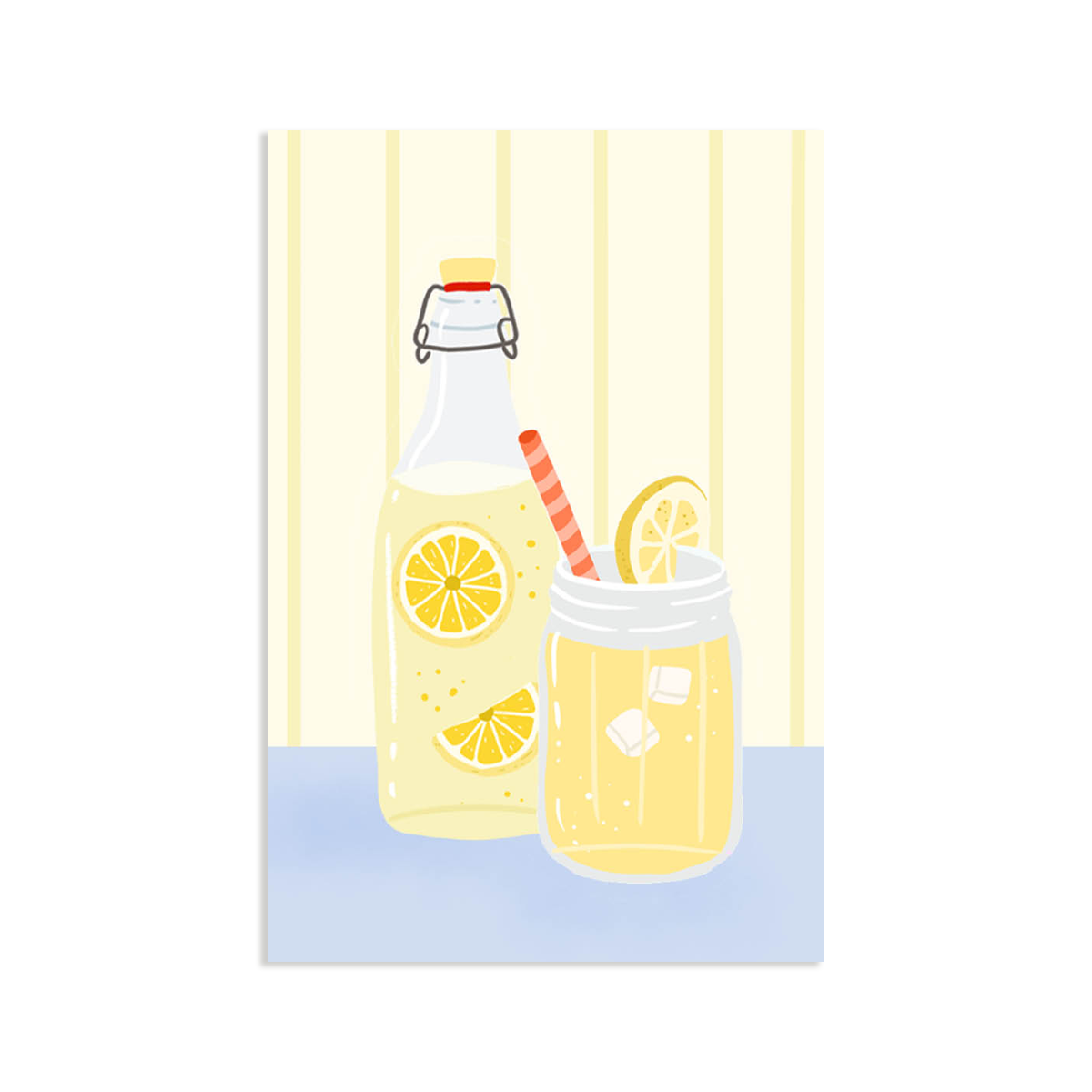 Minikaart - lemonade