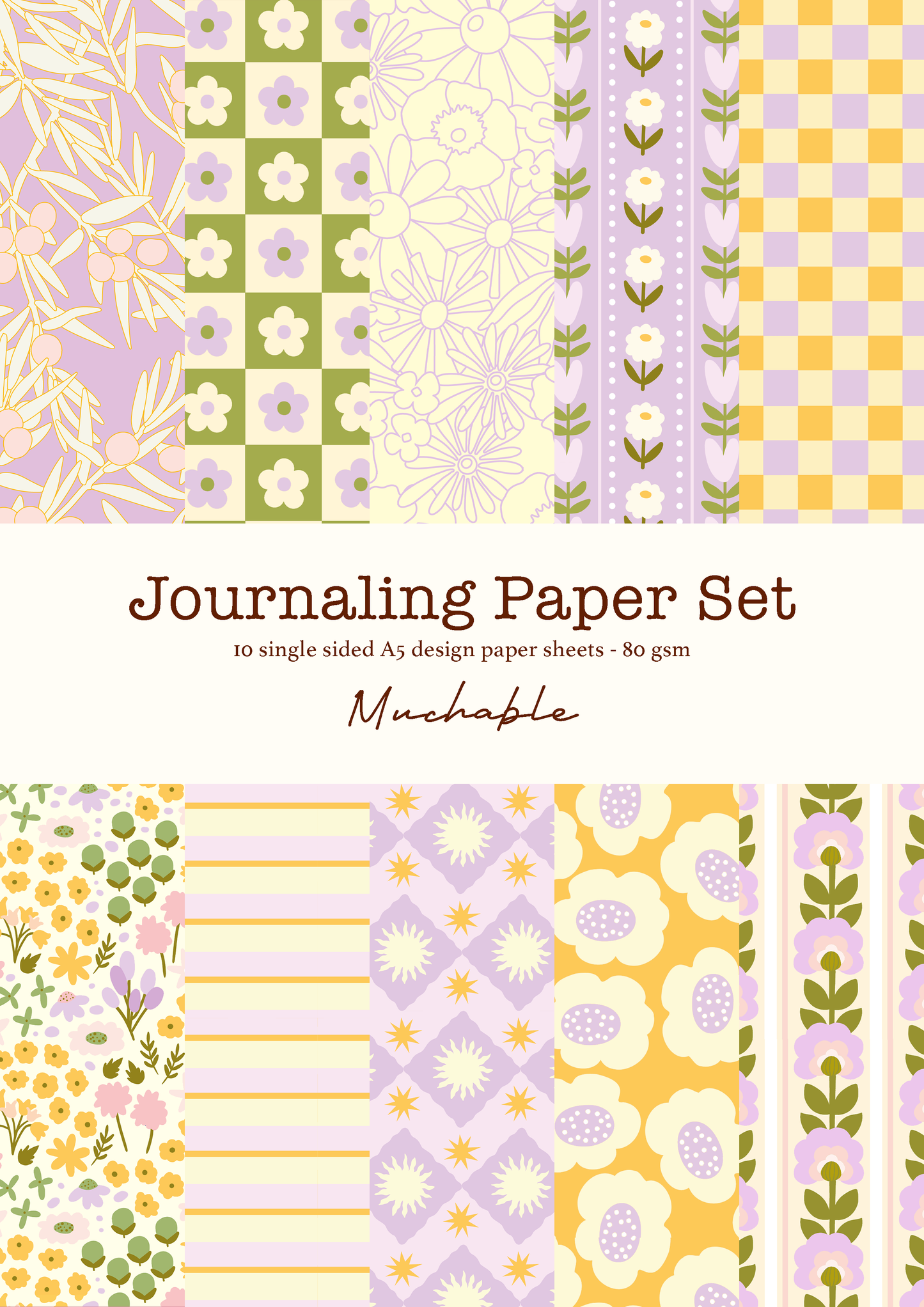 Papier journaling set 5