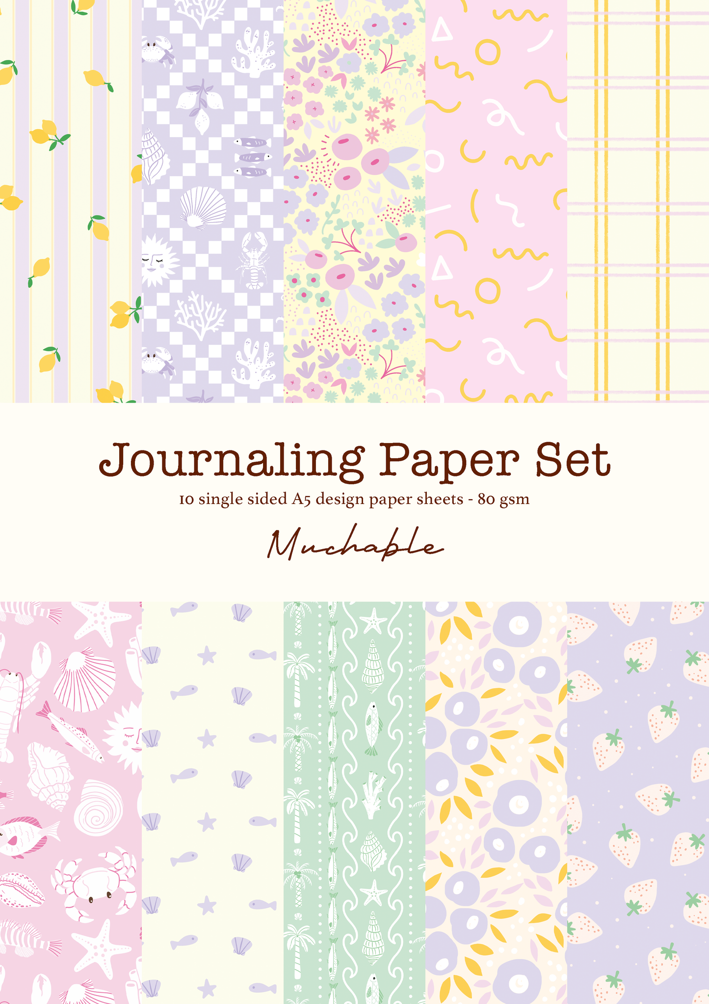 Papier journaling set 8