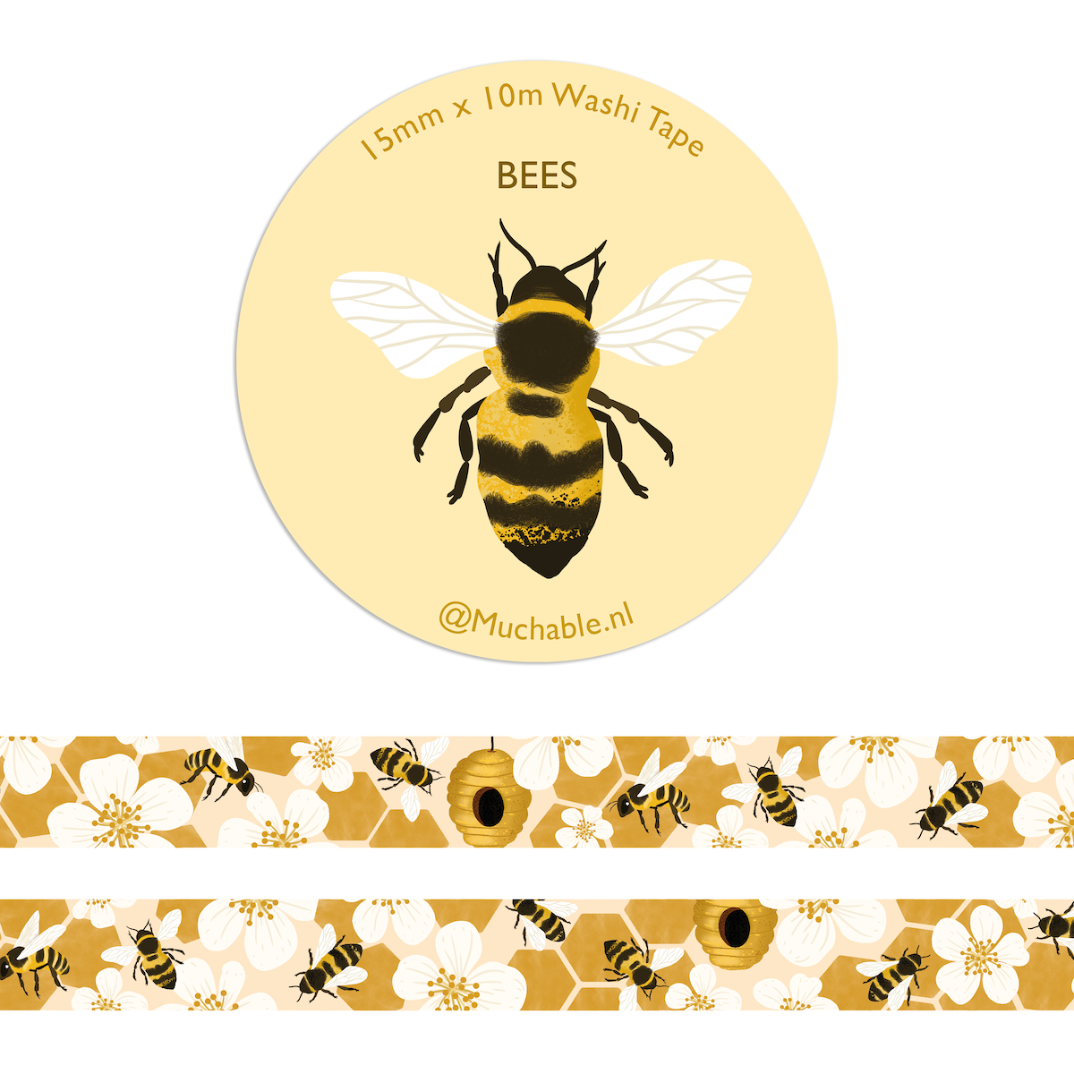Washi tape - bees
