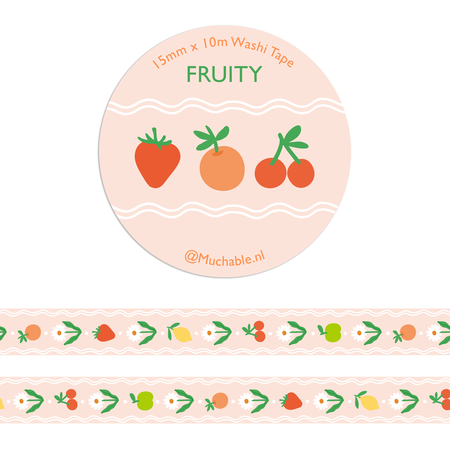 Washitape - fruity