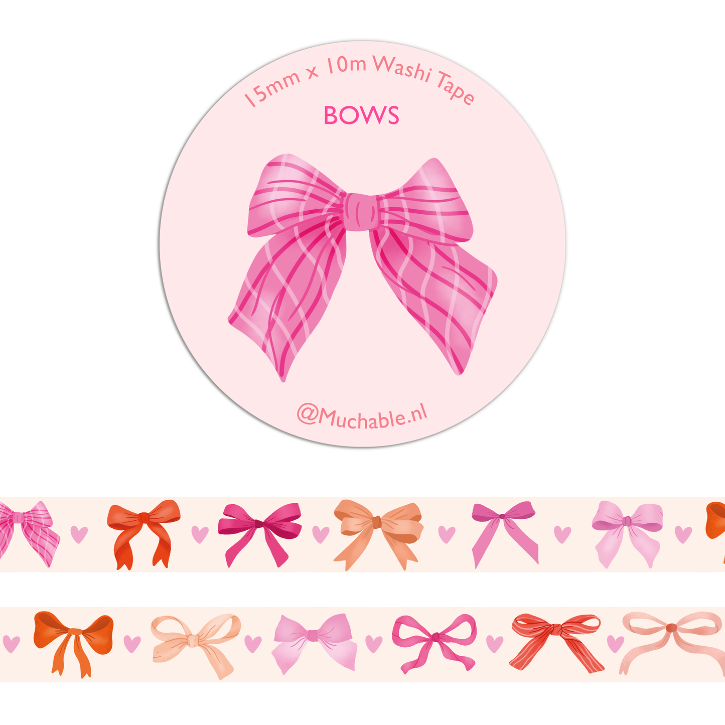 Washi tape - bows