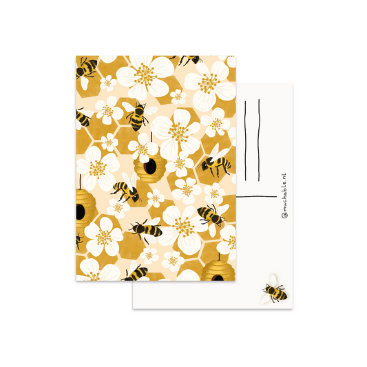 Postcard bees
