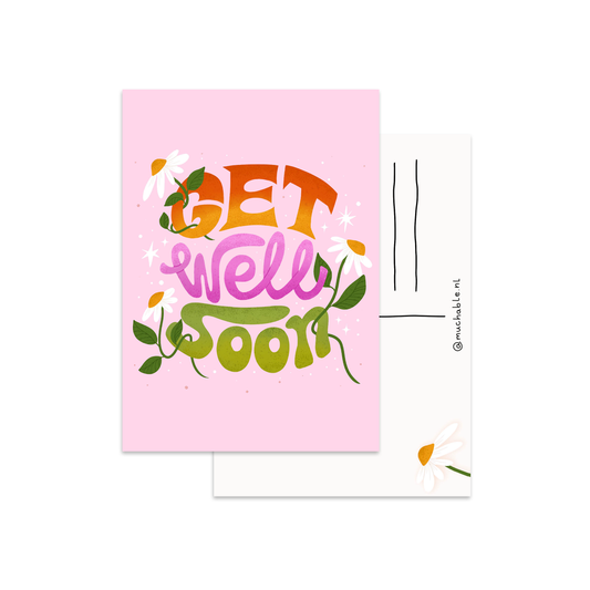 Kaart get well soon