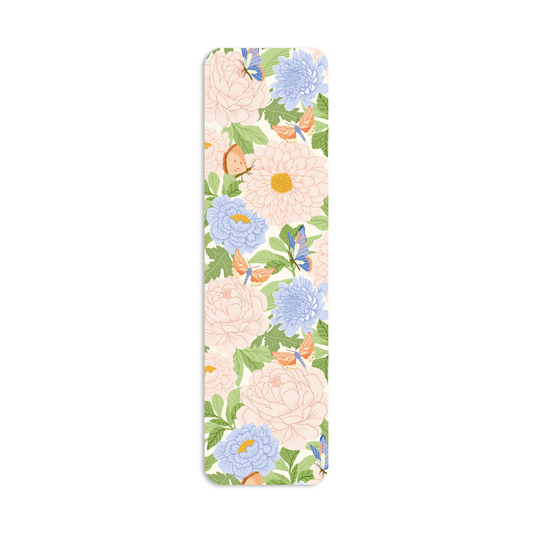 Bookmark flowers and butterflies