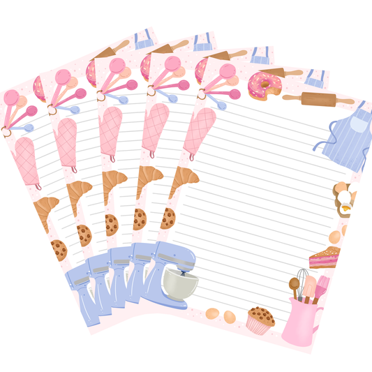 10x Briefpapier bakken