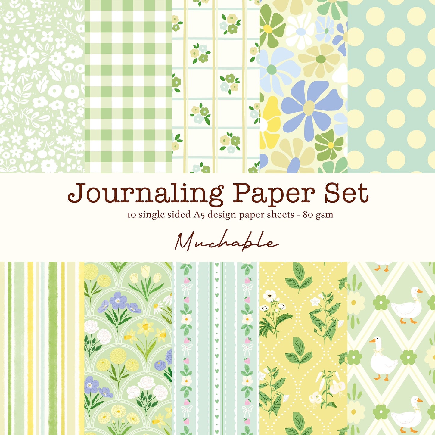 Papier journaling set 3