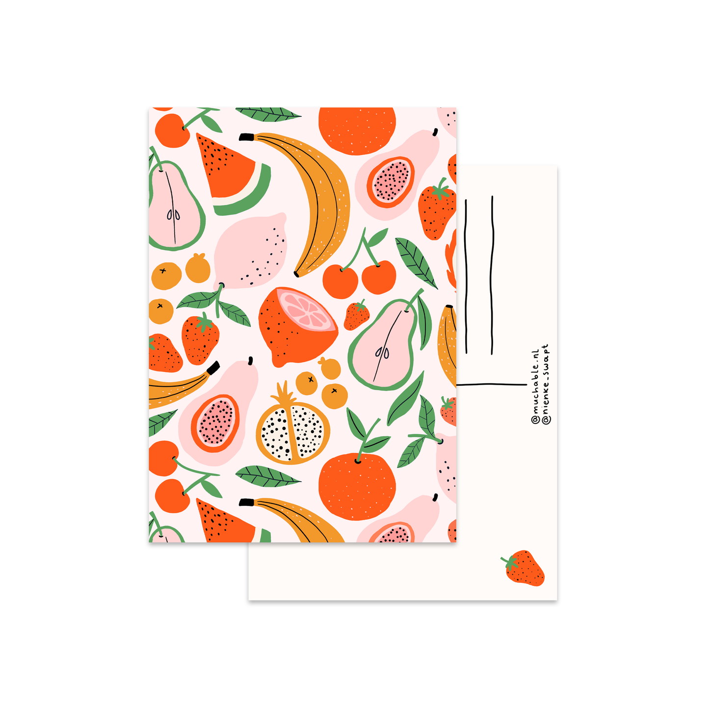 Card pattern fruit