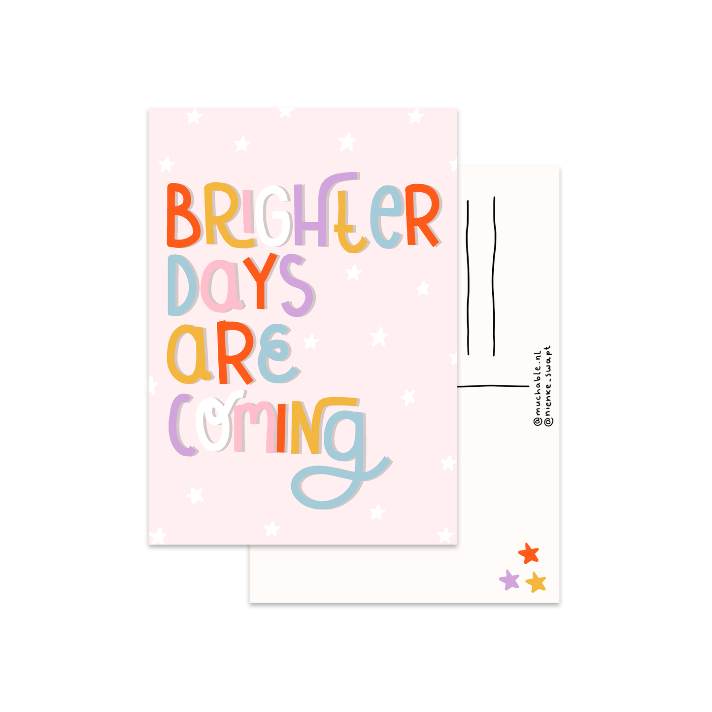 Kaart brighter days are coming