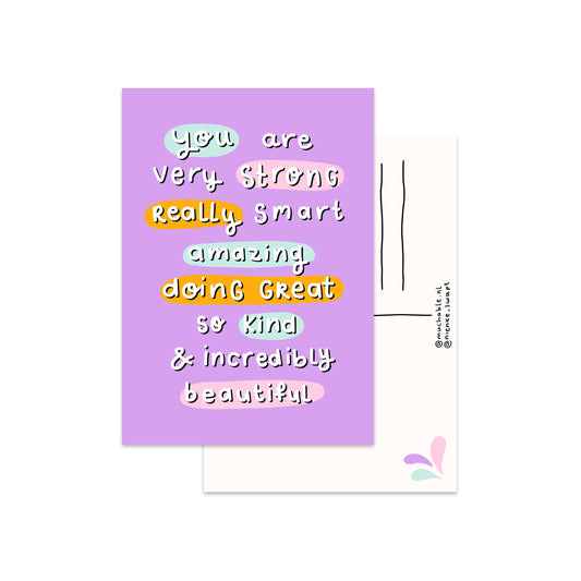 Kaart you are very strong