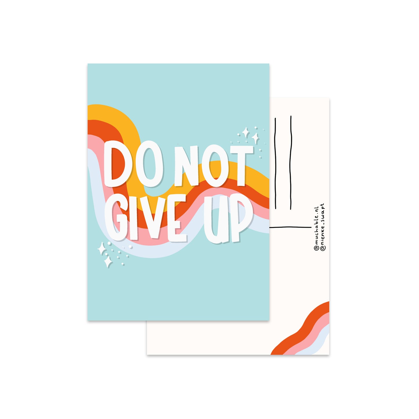 Kaart do not give up