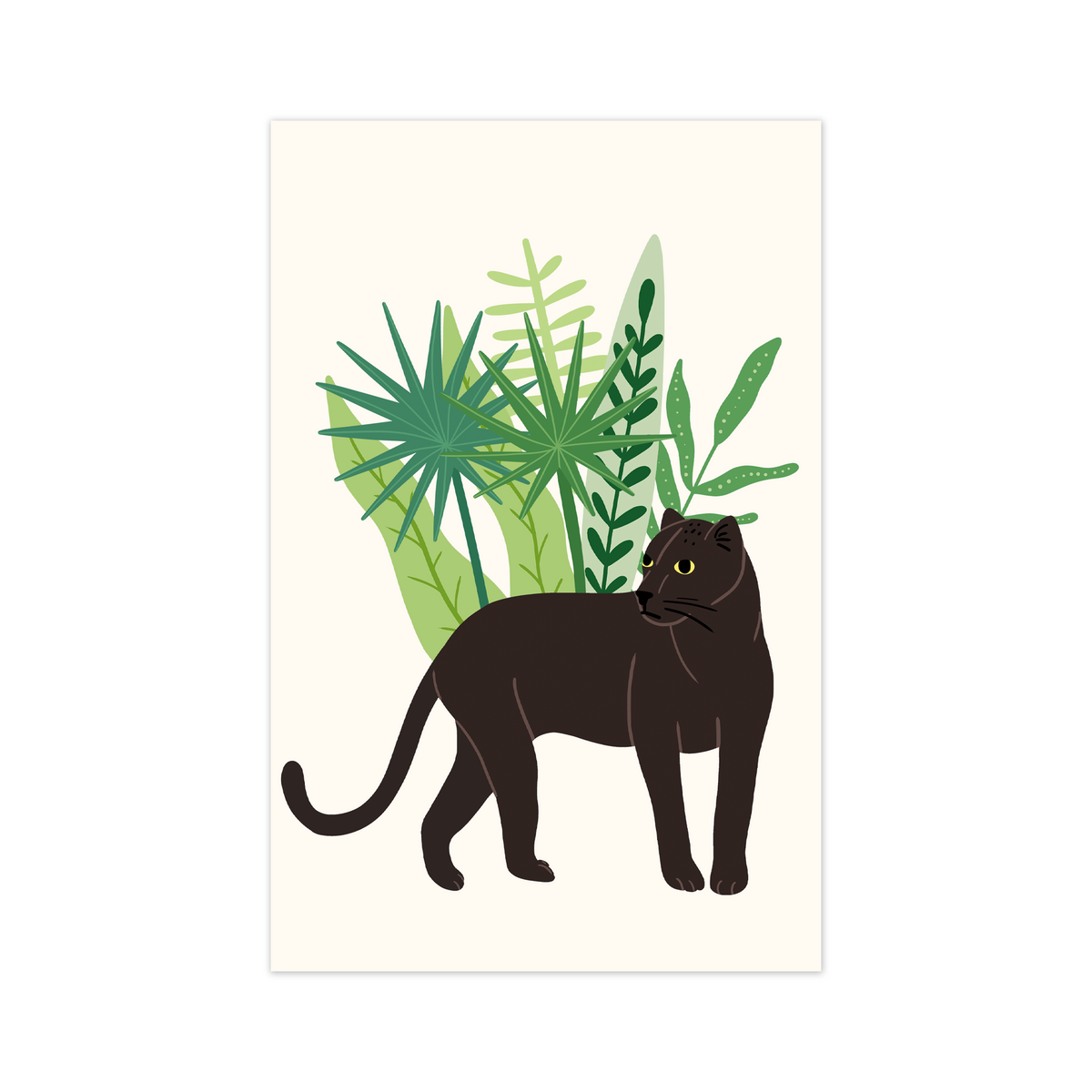 Mini map panther nature