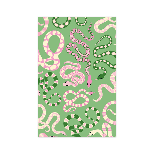 Mini card pattern snakes