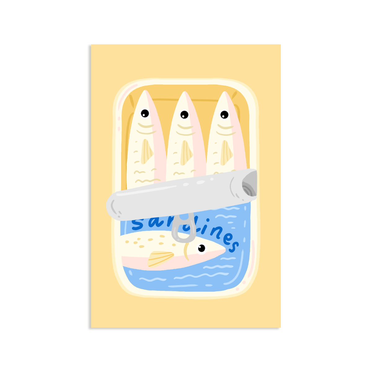 Minikaart - sardines