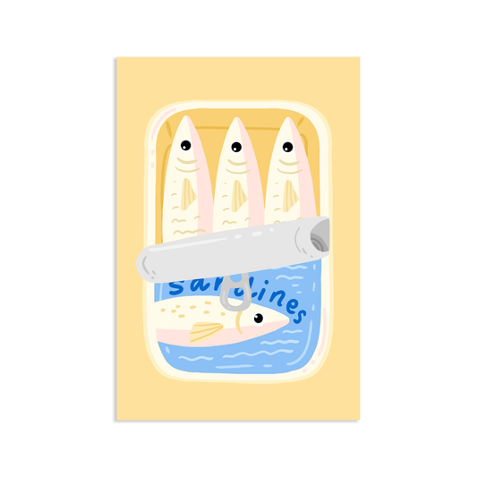 Minikaart - sardines