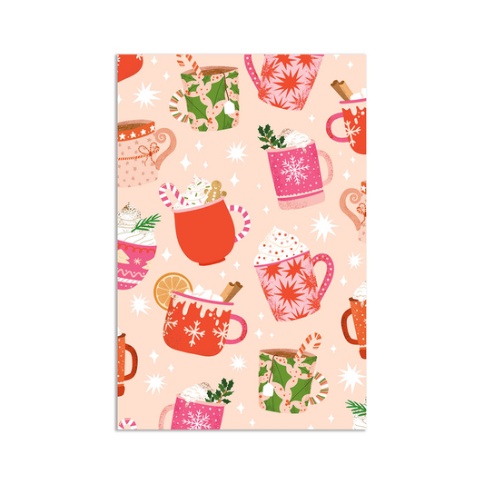 Mini card - Christmas mugs