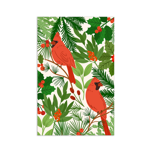 Mini card - Christmas birds