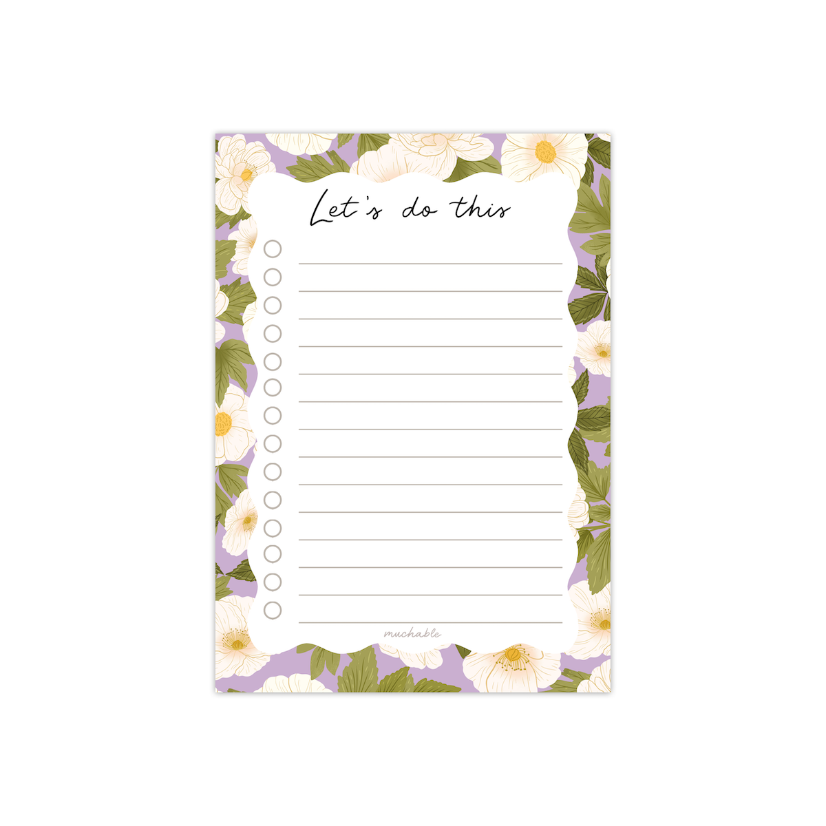 Notitieblok let's do this