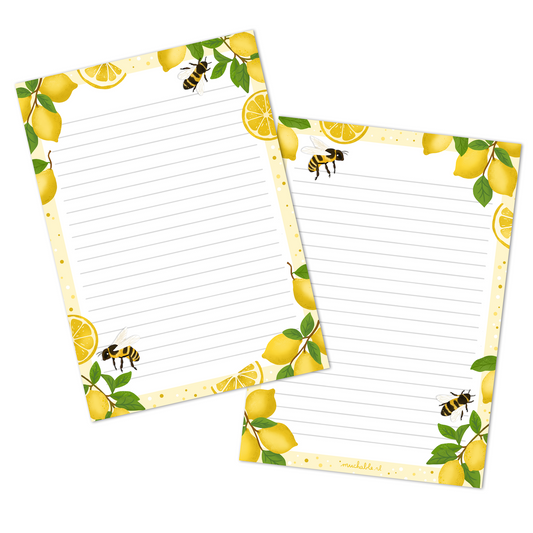 Notitieblok citroenen