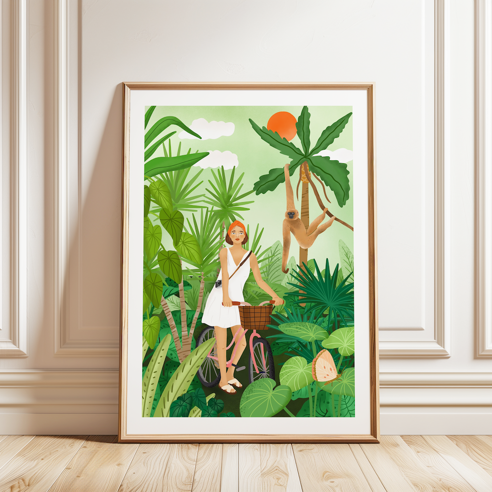 A4 Poster jungle ride