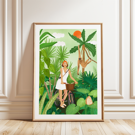A4 Poster jungle ride