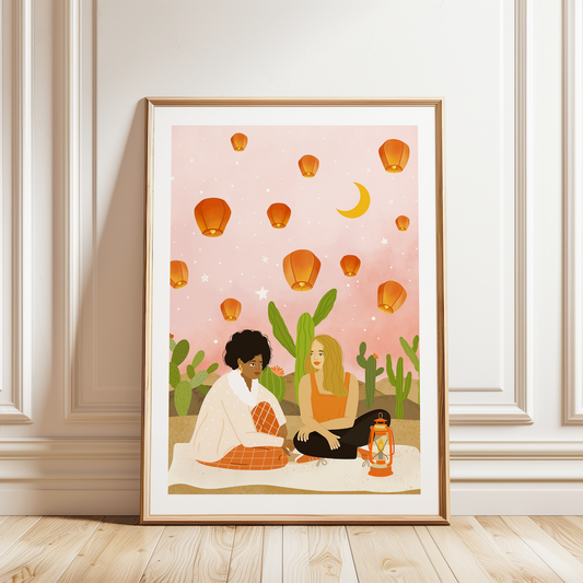 A4 Poster dreamy horizons