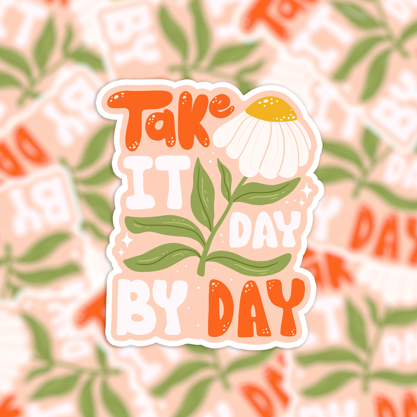 Vinyl sticker it takes time