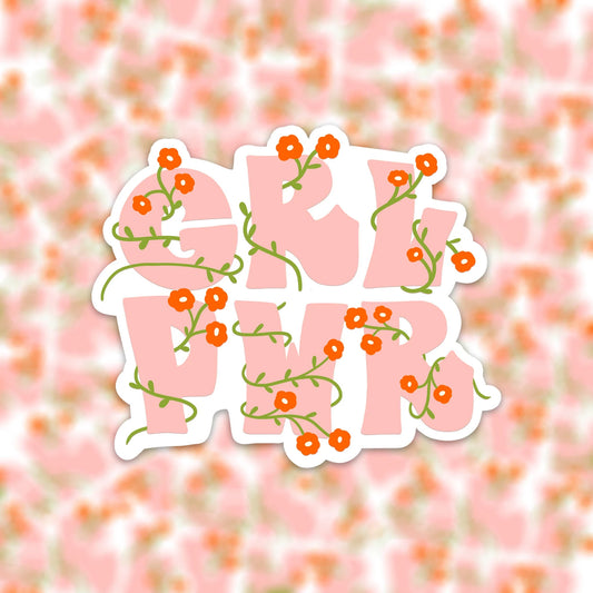 Vinyl sticker girlpower