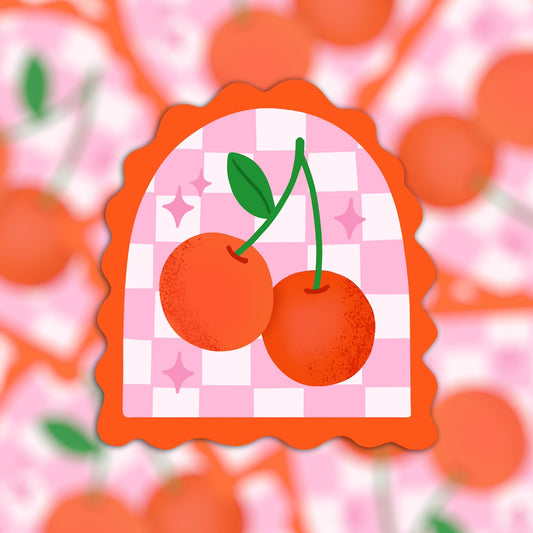 Vinyl sticker cherrie