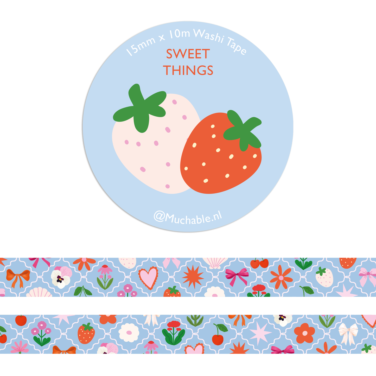 Washitape - sweet things
