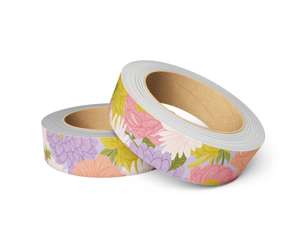 Washi tape - lilac flowers